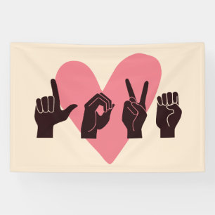 ASL Liebe IV - Valentinstag Banner