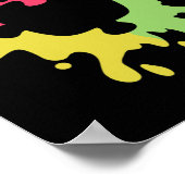 ASL Liebe Signieren Non-verbal Autismus Unterstütz Poster (Ecke)