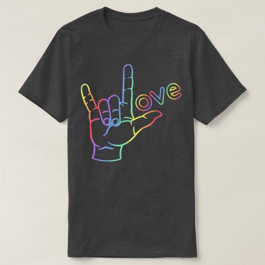 ASL Love 12 T-Shirt (Design vorne)