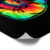 ASL Love Sign Language Hand Autism Awareness Suppo Poster (Ecke)