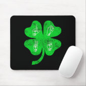 Asl Love Sign Language St Patrick's Day Deaf Aware Mousepad (Mit Mouse)