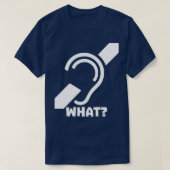 ASL oder American Sign Language Design T-Shirt (Design vorne)