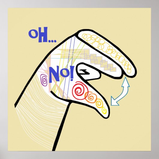 ASL Oh NO Poster (Vorne)