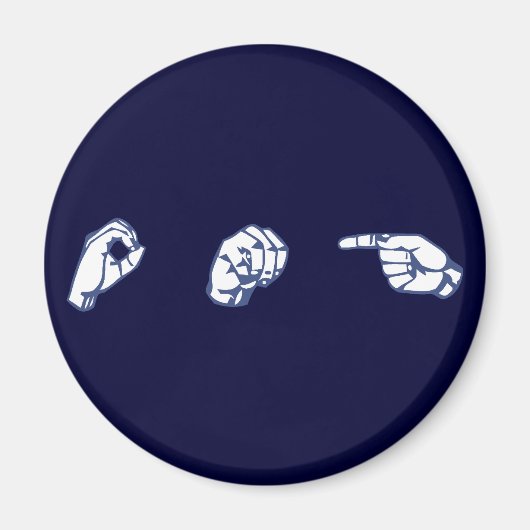 ASL OMG MAGNET (Vorne)