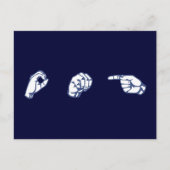 ASL OMG POSTKARTE (Vorderseite)