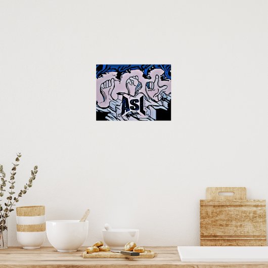 ASL POSTER (Küche)