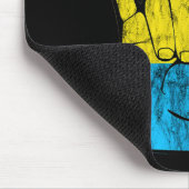 Asl Pride Panual Hearing Loss Deaf Bewusstsein Mon Mousepad (Ecke)