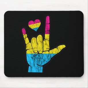 Asl Pride Panual Hearing Loss Deaf Bewusstsein Mon Mousepad