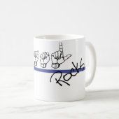 ASL schaukelt Kaffee-Tasse Kaffeetasse (VorderseiteRechts)