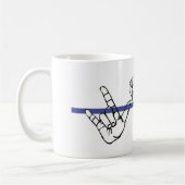 ASL schaukelt Kaffee-Tasse Kaffeetasse (Links)