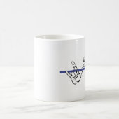 ASL schaukelt Kaffeetasse (Mittel)