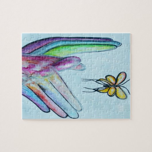 Asl-Schmetterling Puzzle (Horizontal)