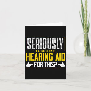 Asl Serious Heading Aid Language Deaf Aware Karte