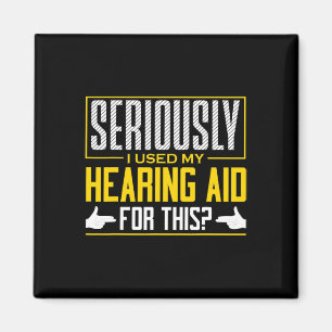 ASL Serious Heading Aid Language Deaf Aware Magnet