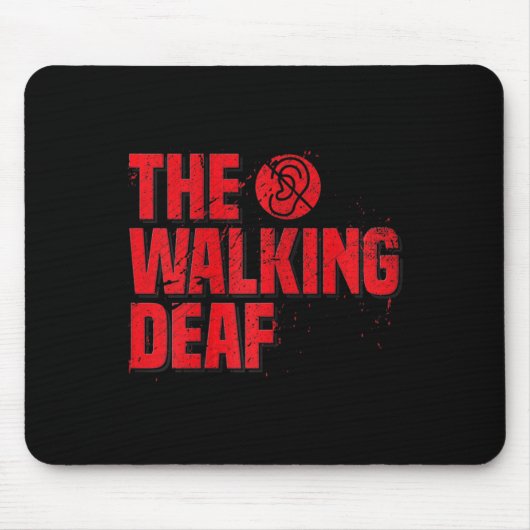 Asl Sign Language Coach Deaf Awareness Geschenk Sc Mousepad (Vorne)