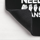 Asl Sign Language Kindness Needs No Translation De Mousepad (Ecke)