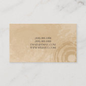 ASL-Signatur-Sprachübersetzer-Visitenkarte Visitenkarte (Rückseite)