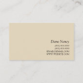 ASL, Signsprache, Übersetzer, Visitenkarte (Rückseite)