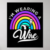 ASL-Spaß beim Hören von beeinträchtigtem Tod vor K Poster (Vorne)