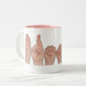 ASL Tasse (Vorderseite Links)