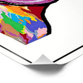 ASL Texas Means Friend Poster (Ecke)