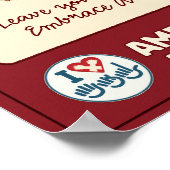 ASL und Englisch mischen sich nicht. Poster (Ecke)