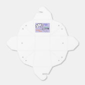 ASL Vielen Dank Cookie Box! Geschenkschachtel (Ungefaltet)