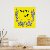 ASL Was ist los? Poster (Küche)