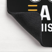 Asl Whisperer. Asl Bewusstsein Hand Gebärdensprach Mousepad (Ecke)