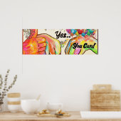 ASL Yes, Sie können POSTER (Küche)