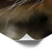 Aslan Die lange gehärtete Tablette der Katze Poster (Ecke)