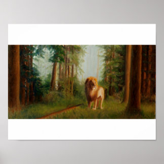 Aslan im Großen Wald Poster