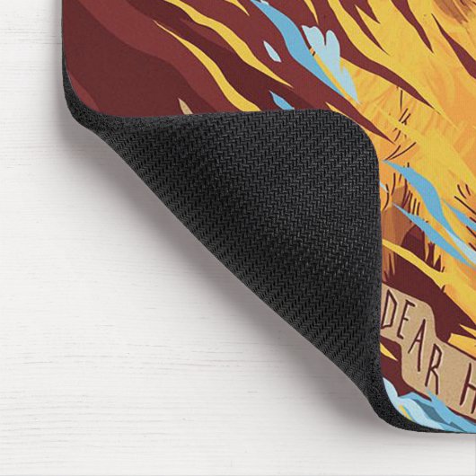 Aslan the Lion Blanket Mousepad (Ecke)