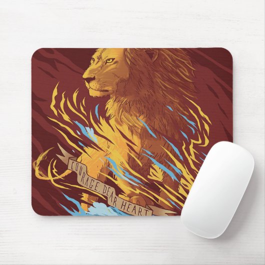 Aslan the Lion Blanket Mousepad (Mit Mouse)
