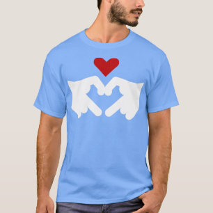 Asllove signschwer zu hören T-Shirt