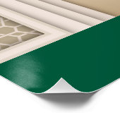 Asma’ul Husna- As Salam-Der Allerheiligste. Poster (Ecke)