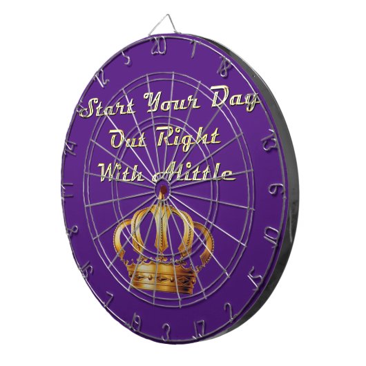 Asmall Crown Dartscheibe (Vorderseite rechts)