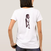 Asmat-Skulptur-T - Shirt (Rückseite)