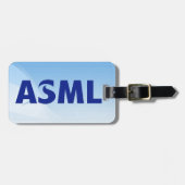 ASML Gepäckanhänger (Vorderseite horizontal)
