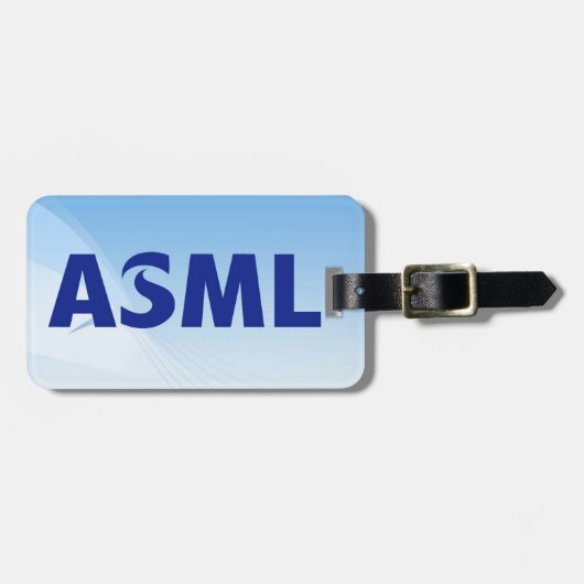 ASML Gepäckanhänger (Vorderseite horizontal)