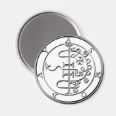 Asmoday Asmodeus Siegel Magnet (Vorderseite/Rückseite)