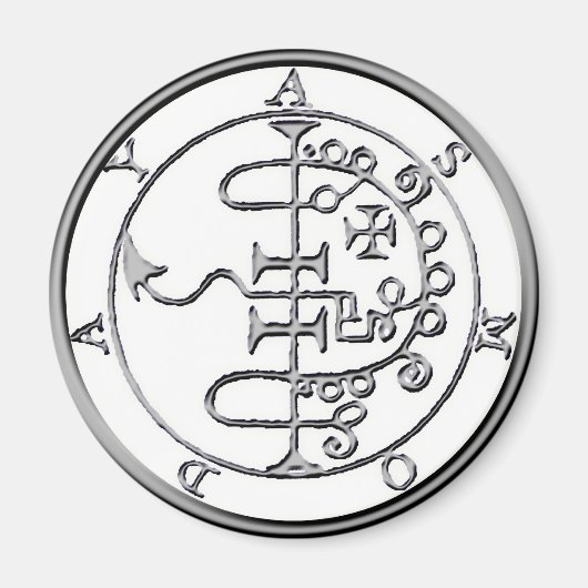 Asmoday Asmodeus Siegel Magnet (Vorne)