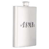 ASMR-3D-Text Flachmann (Rechts)