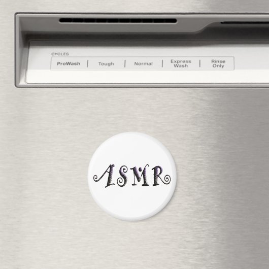ASMR-3D-Text Magnet (In Situ (Geschirrspüler))
