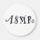 ASMR-3D-Text Magnet (Vorne)