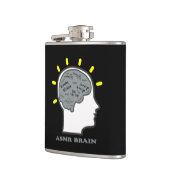 ASMR Brain Flachmann (Links)