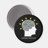 ASMR Brain Magnet (Vorderseite/Rückseite)