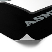 ASMR Brain Poster (Ecke)