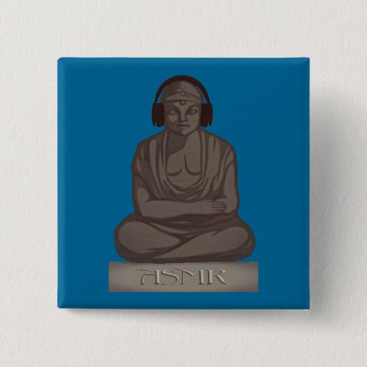 ASMR Buddha Button (Vorderseite)