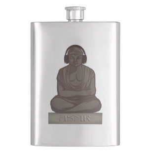 ASMR Buddha Flachmann